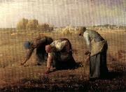 Jean Francois Millet The Gleaners painting